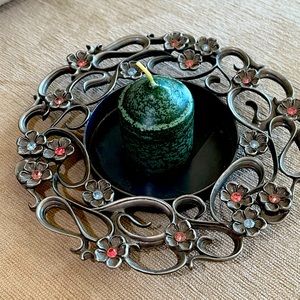 Partylite pillar candle holder